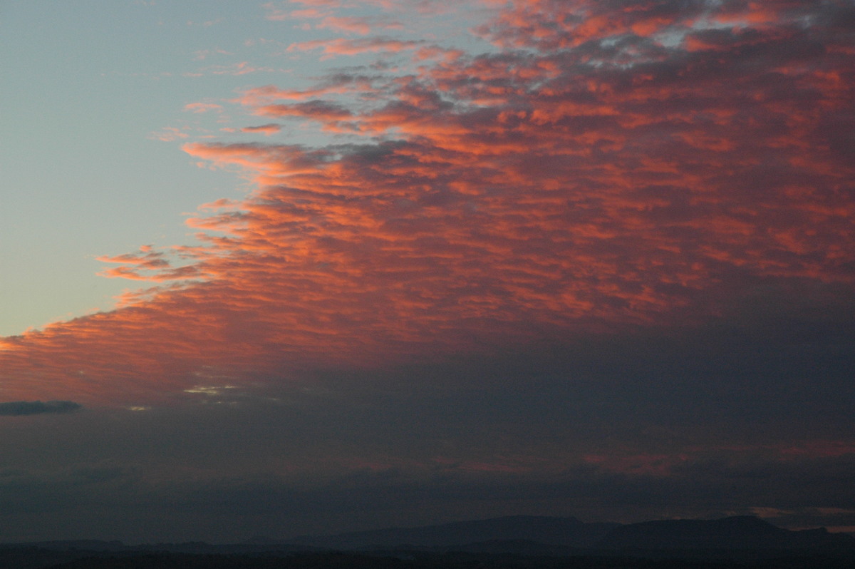 altostratus altostratus_cloud : McLeans Ridges, NSW   26 July 2004