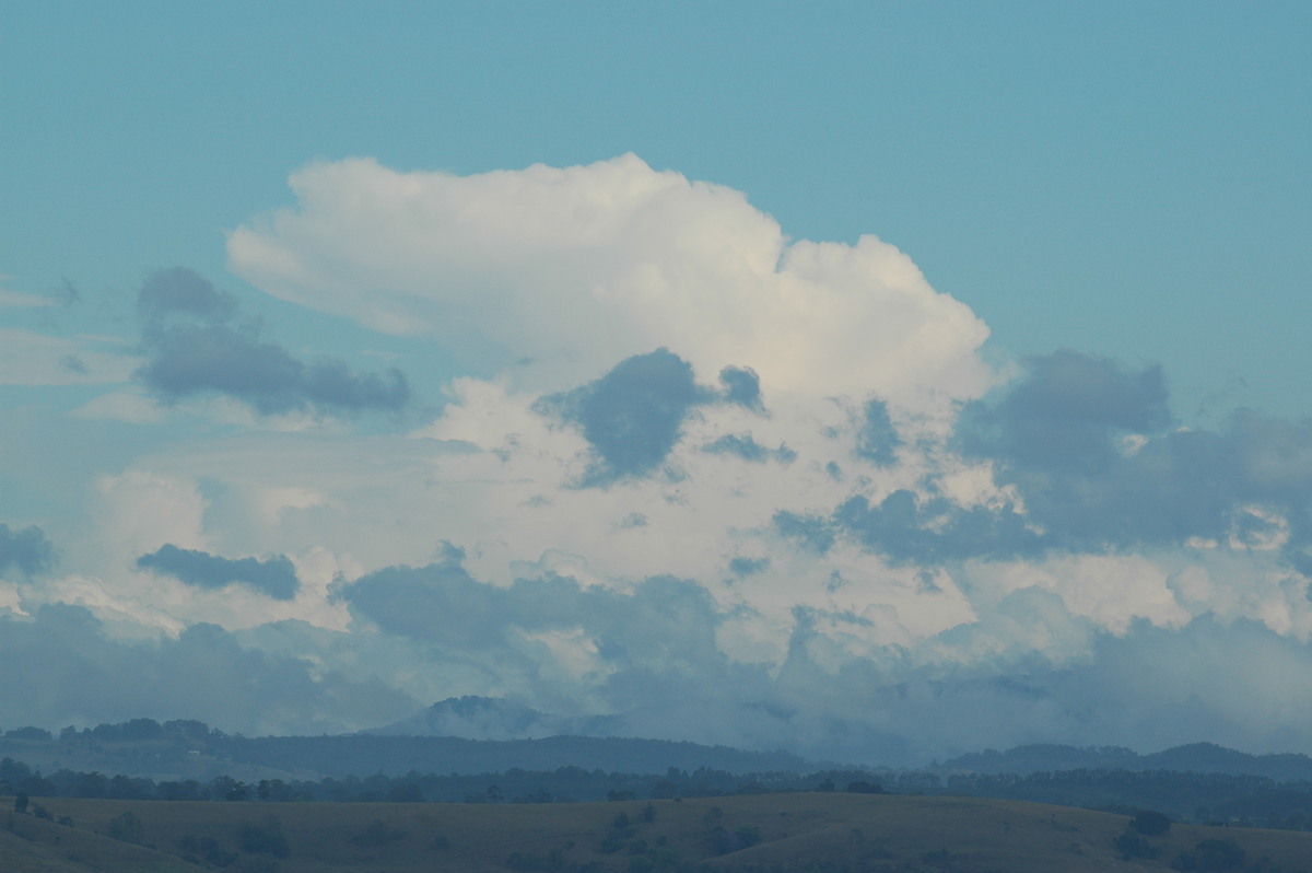 thunderstorm cumulonimbus_incus : McLeans Ridges, NSW   21 October 2004