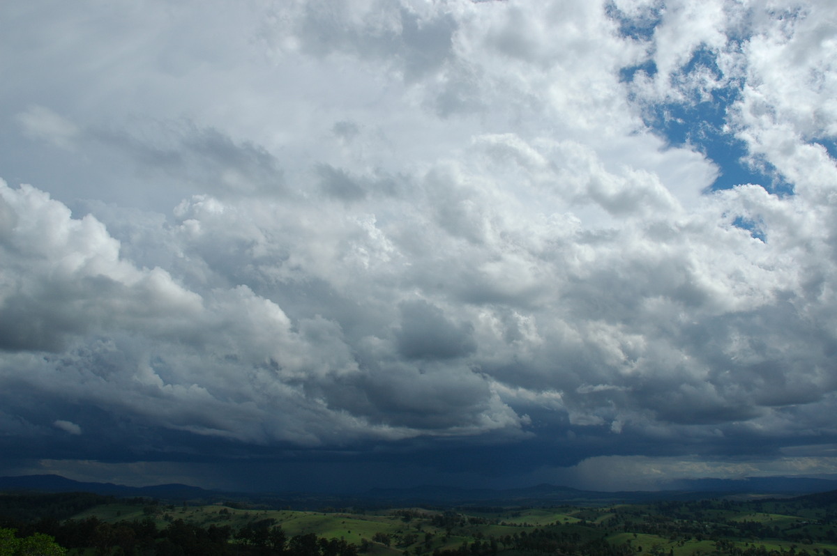 thunderstorm cumulonimbus_incus : Mallanganee NSW   9 November 2004