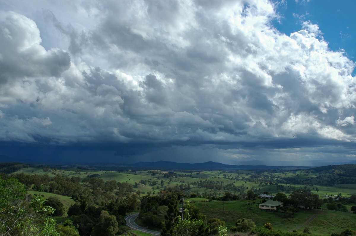 thunderstorm cumulonimbus_incus : Mallanganee NSW   9 November 2004