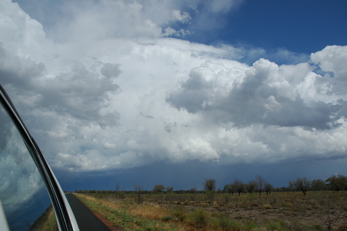 cumulonimbus supercell_thunderstorm : W of Walgett, NSW   8 December 2004