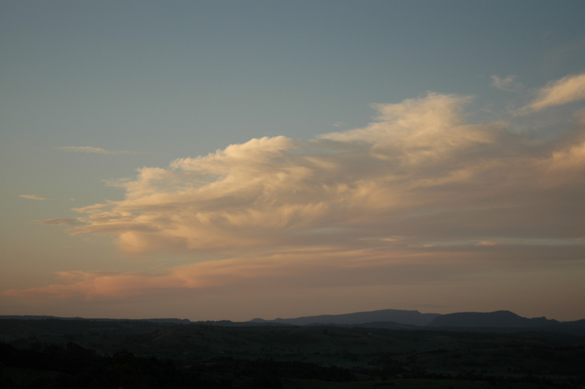 altostratus altostratus_cloud : McLeans Ridges, NSW   14 December 2004