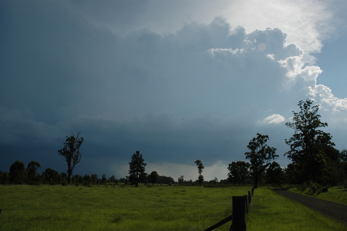 updraft thunderstorm_updrafts : near Whiporie, NSW   19 December 2004