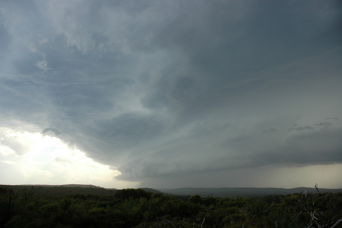 thunderstorm cumulonimbus_incus : Evans Head, NSW   23 December 2004