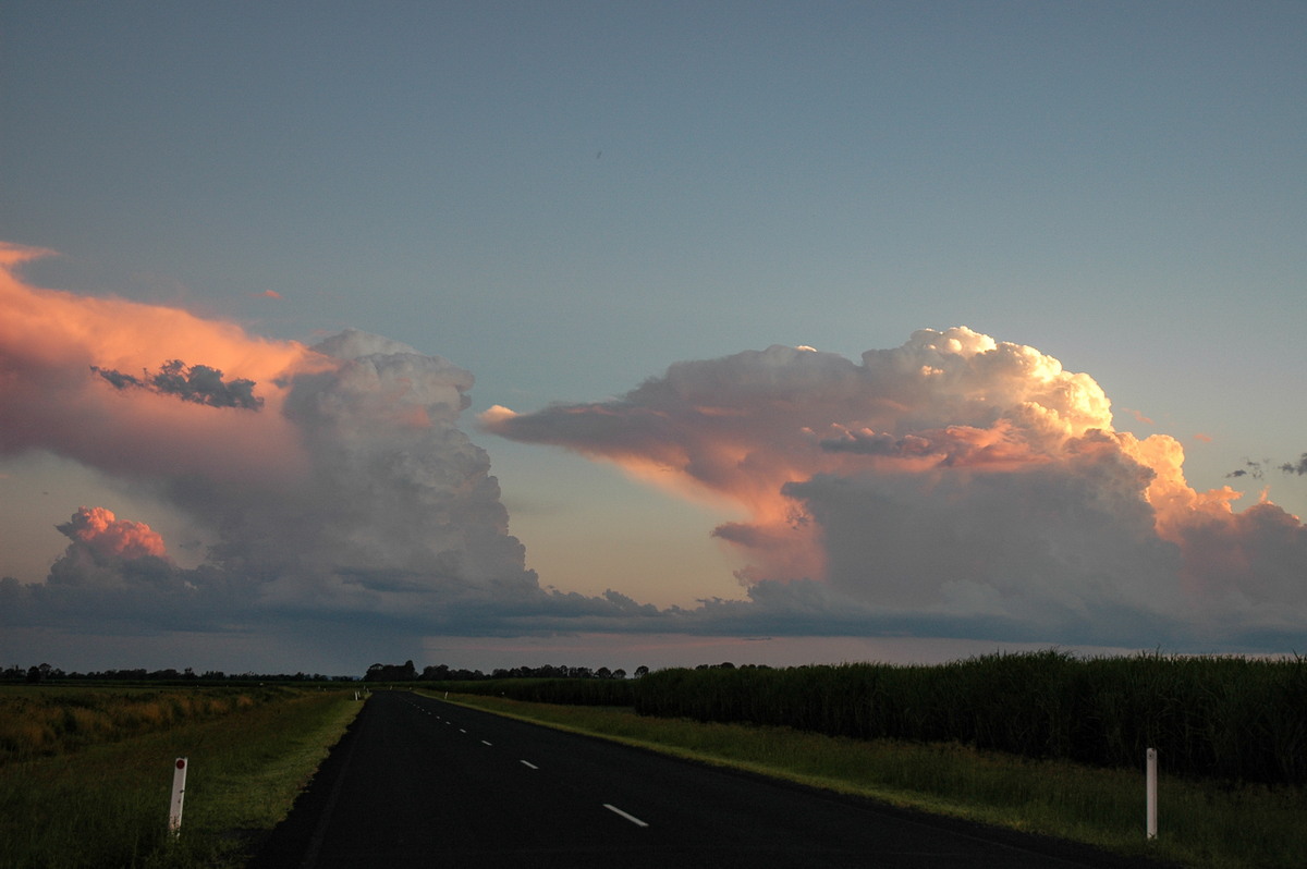 sunset sunset_pictures : near Coraki, NSW   21 January 2005