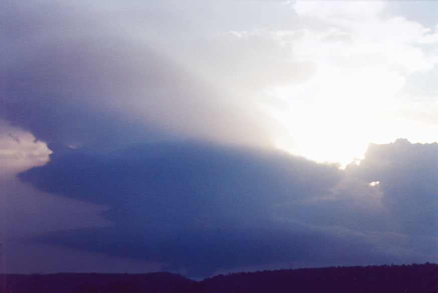 cumulonimbus supercell_thunderstorm : Penrith, NSW   1 February 2005