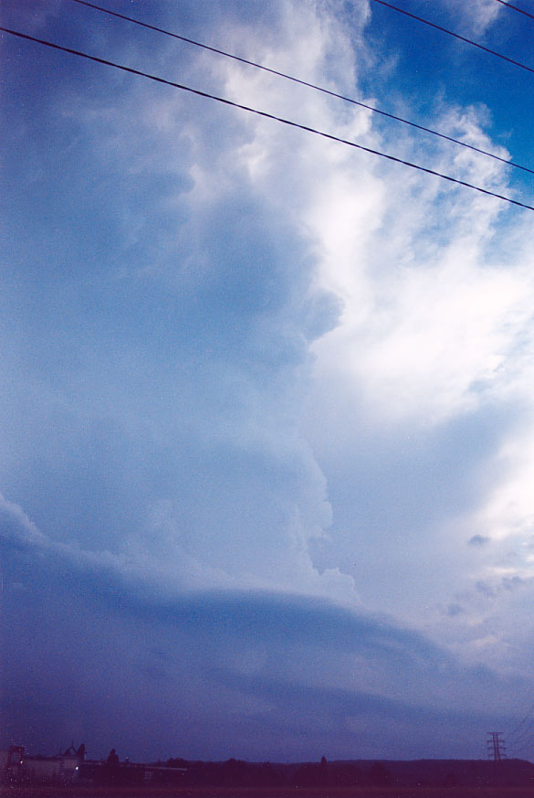 wallcloud thunderstorm_wall_cloud : Penrith, NSW   1 February 2005