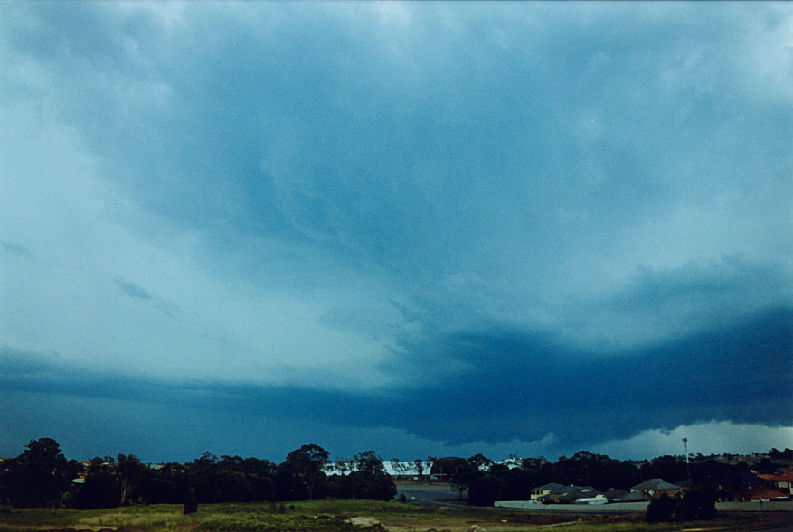 cumulonimbus supercell_thunderstorm : Parklea, NSW   2 February 2005