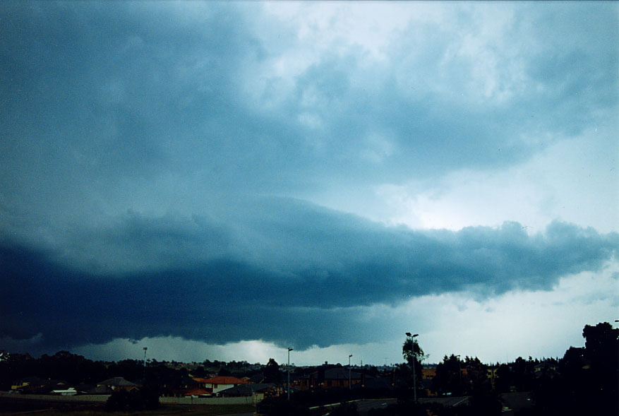 cumulonimbus supercell_thunderstorm : Parklea, NSW   2 February 2005