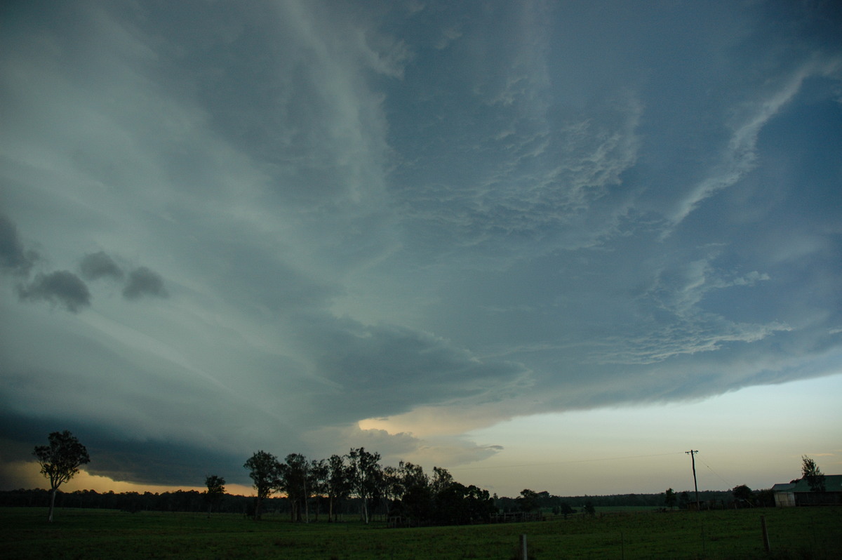 anvil thunderstorm_anvils : Whiporie, NSW   2 February 2005