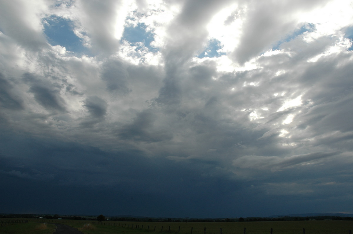 altocumulus undulatus : McLeans Ridges, NSW   16 February 2005