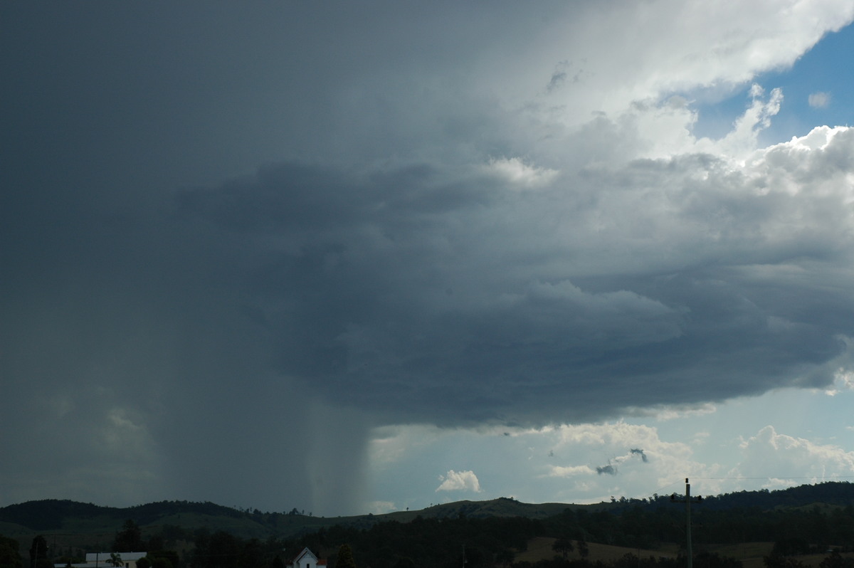 cumulonimbus thunderstorm_base : Mummulgum, NSW   10 March 2005