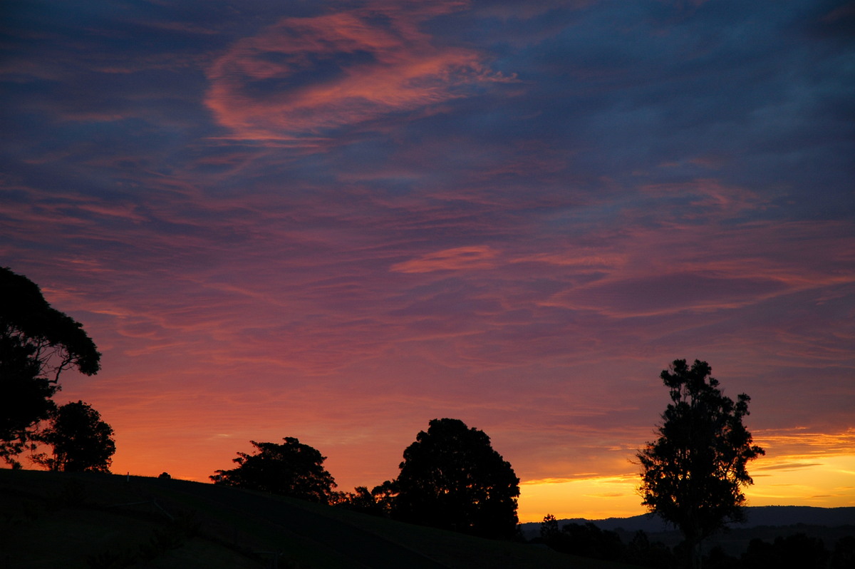 altostratus altostratus_cloud : McLeans Ridges, NSW   28 March 2005