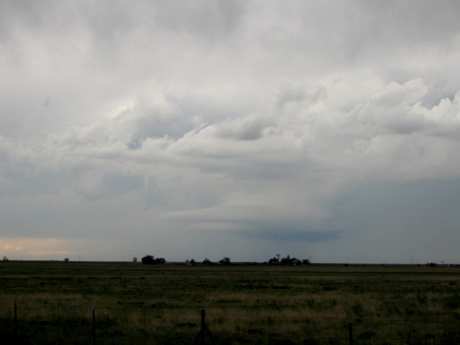 cumulonimbus supercell_thunderstorm : Mosquero, New Mexico, USA   25 May 2005