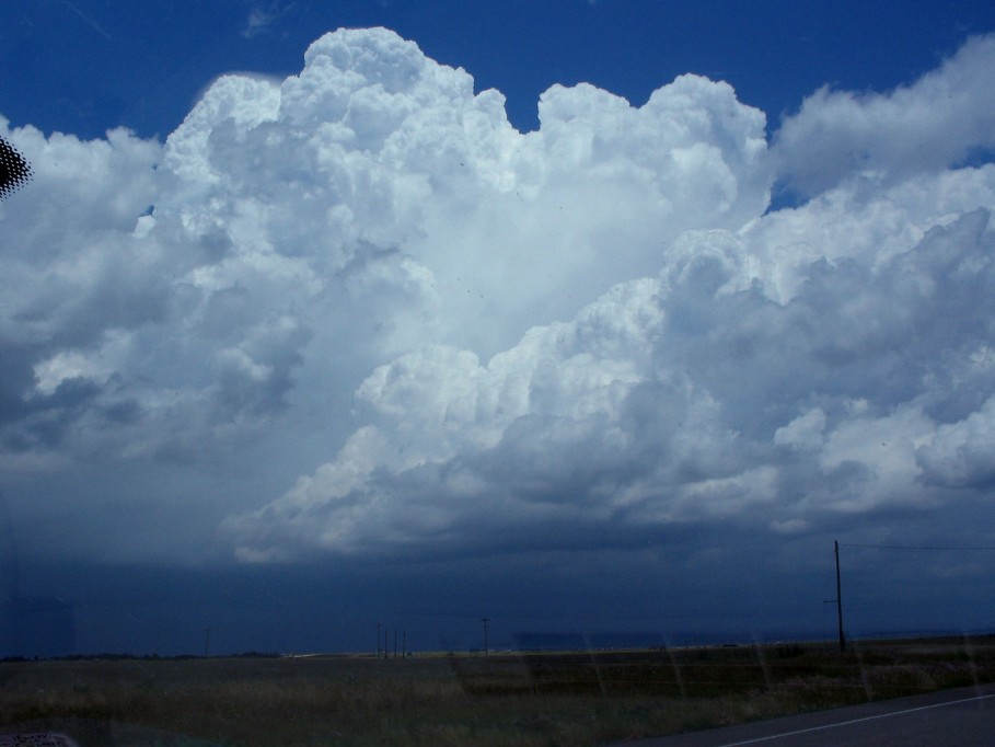 thunderstorm cumulonimbus_incus : Bellview, New Mexico, USA   31 May 2005