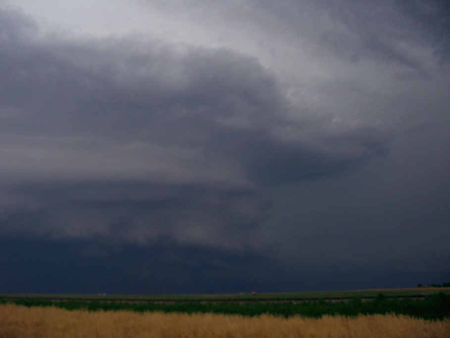 wallcloud thunderstorm_wall_cloud : near Nazareth, Texas, USA   31 May 2005