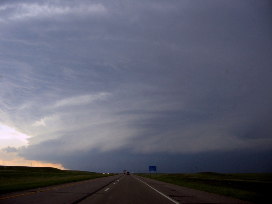 shelfcloud shelf_cloud : I-70 near Flagler, Colorado, USA   2 June 2005