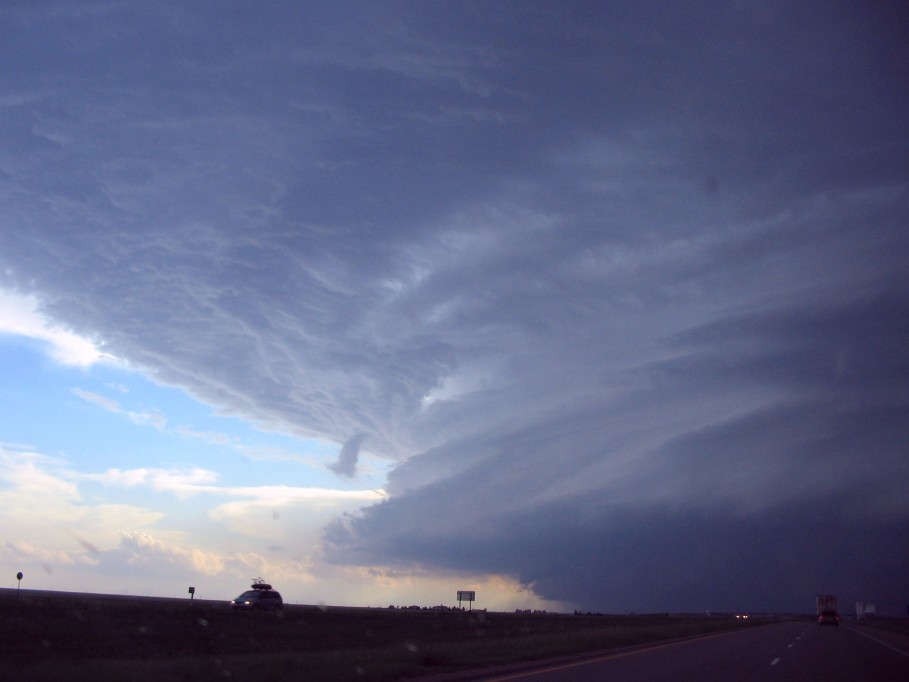 shelfcloud shelf_cloud : I-70 near Flagler, Colorado, USA   2 June 2005