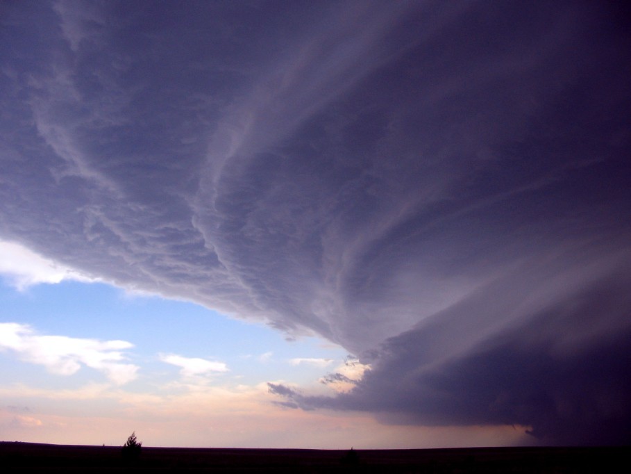 shelfcloud shelf_cloud : I-70 near Flagler, Colorado, USA   2 June 2005