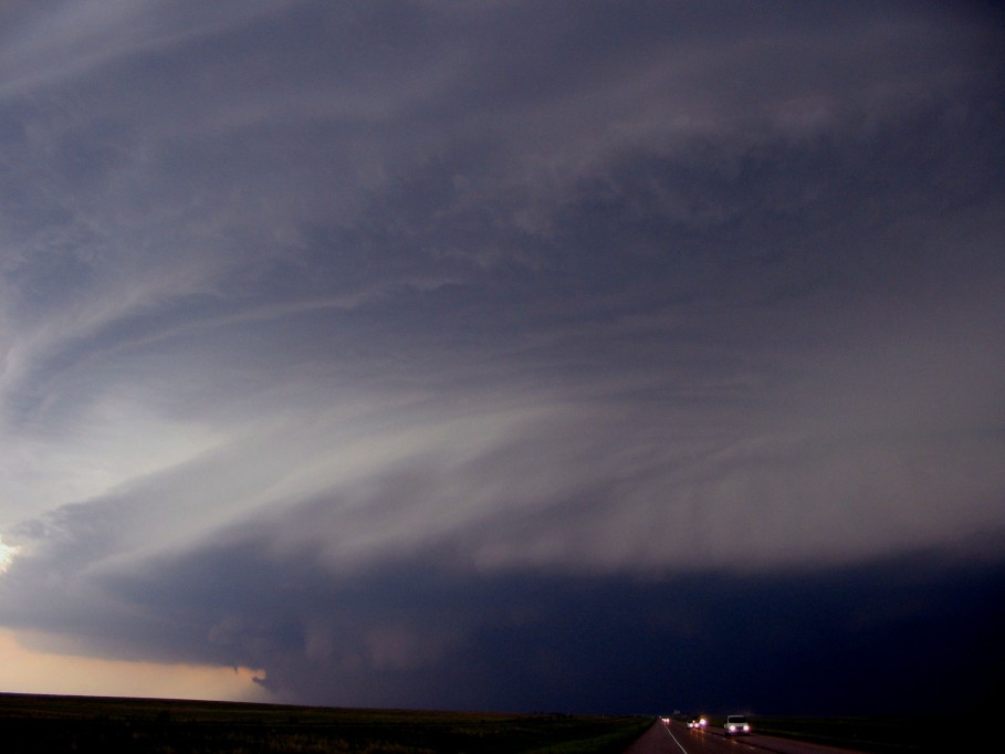 shelfcloud shelf_cloud : I-70 near Flagler, Colorado, USA   2 June 2005