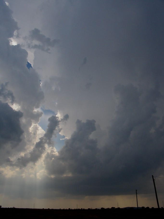 cumulonimbus thunderstorm_base : Mountain Park, N of Snyder, Oklahoma, USA   5 June 2005