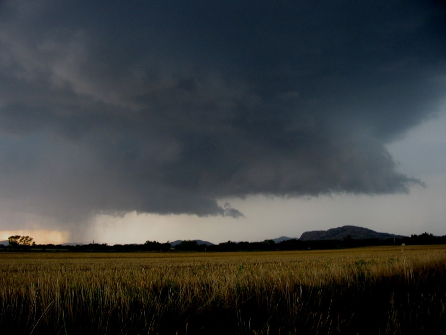 raincascade precipitation_cascade : Mountain Park, N of Snyder, Oklahoma, USA   5 June 2005