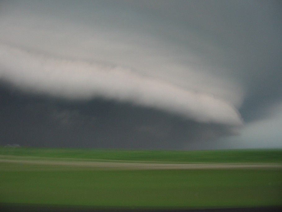 shelfcloud shelf_cloud : I-90 E of Stamford, South Dakota, USA   7 June 2005