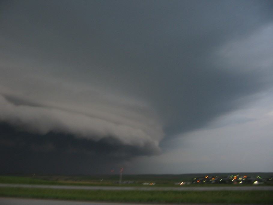 shelfcloud shelf_cloud : I-90 E of Stamford, South Dakota, USA   7 June 2005