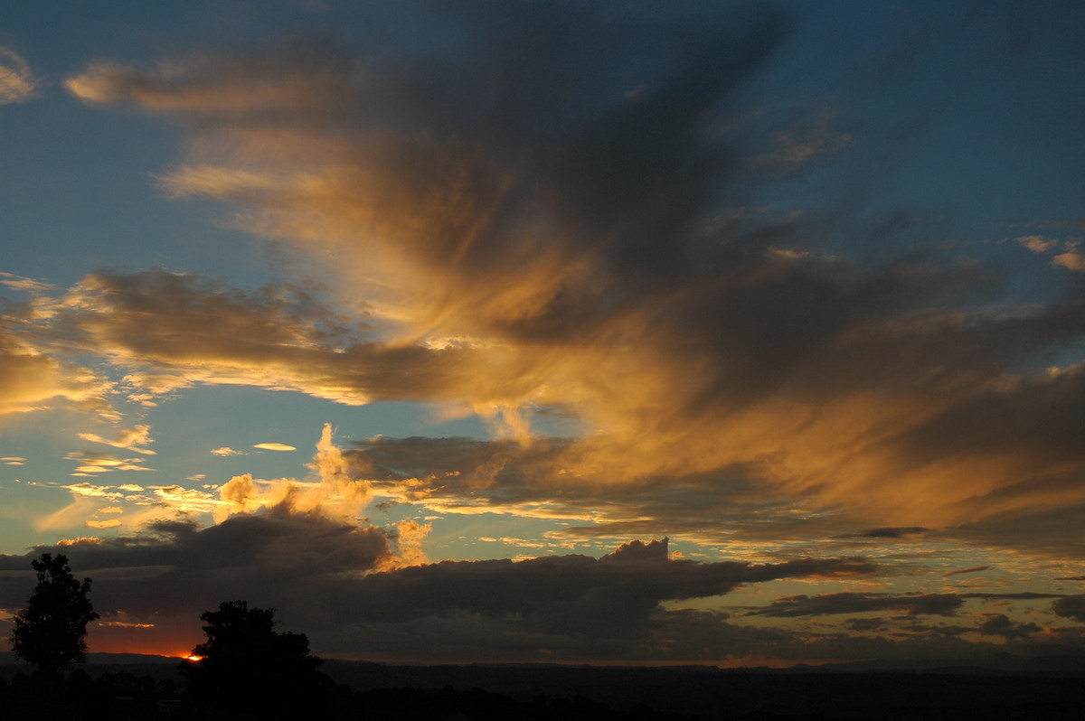 sunset sunset_pictures : McLeans Ridges, NSW   7 June 2005