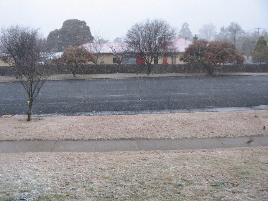 snow snow_pictures : Oberon, NSW   23 June 2005