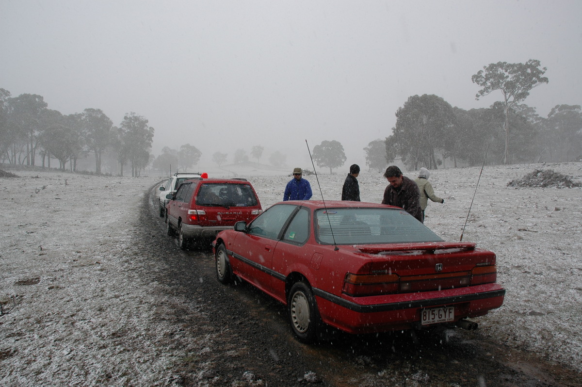 snow snow_pictures : Ben Lomond, NSW   23 June 2005