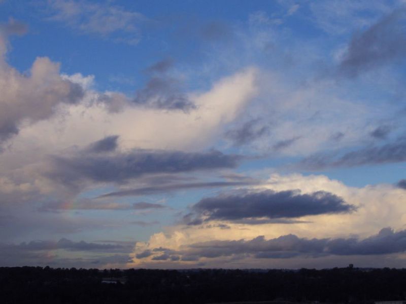 thunderstorm cumulonimbus_incus : Schofields, NSW   26 June 2005