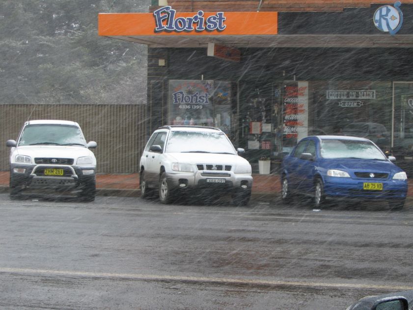 precipitation precipitation_rain : Oberon, NSW   10 August 2005