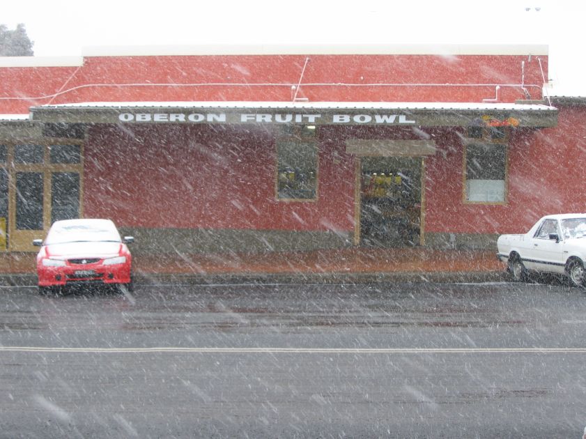 precipitation precipitation_rain : Oberon, NSW   10 August 2005