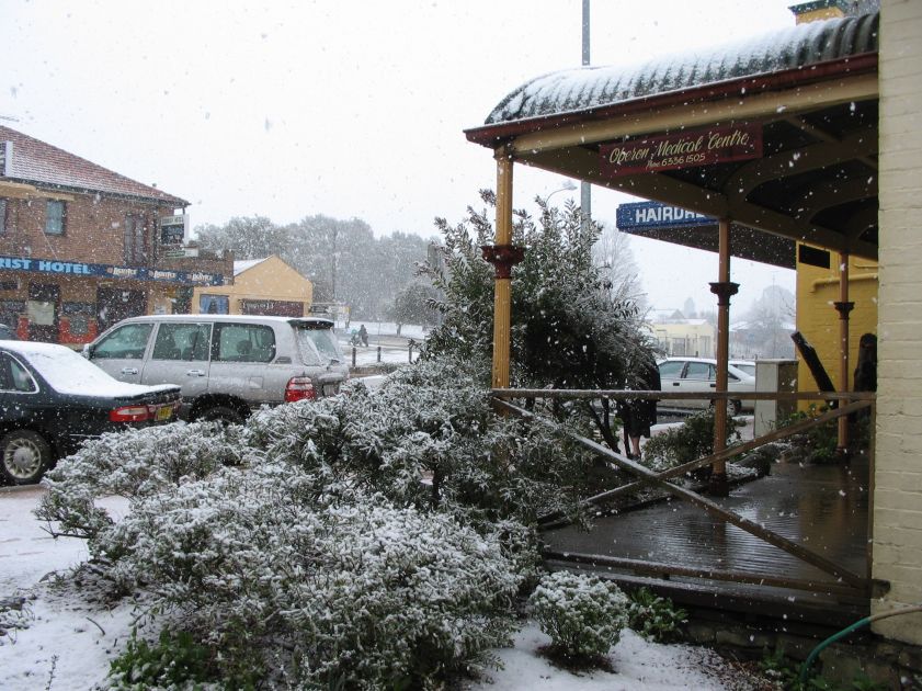 precipitation precipitation_rain : Oberon, NSW   10 August 2005