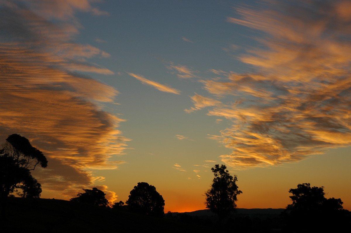 sunset sunset_pictures : McLeans Ridges, NSW   11 August 2005