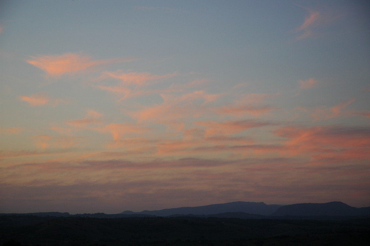 sunset sunset_pictures : McLeans Ridges, NSW   22 September 2005