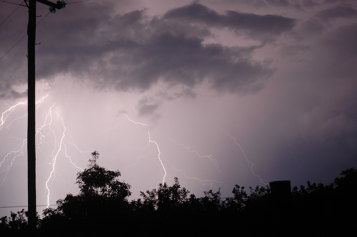 lightning lightning_bolts : McLeans Ridges, NSW   26 September 2005