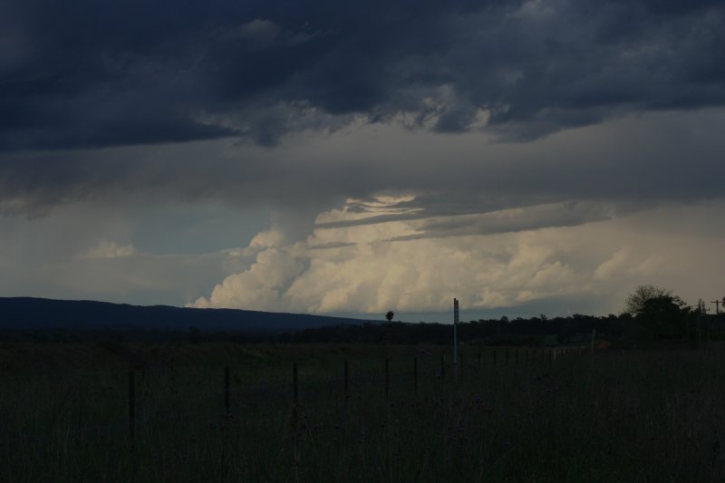 thunderstorm cumulonimbus_incus : Castlereagh, NSW   21 October 2005