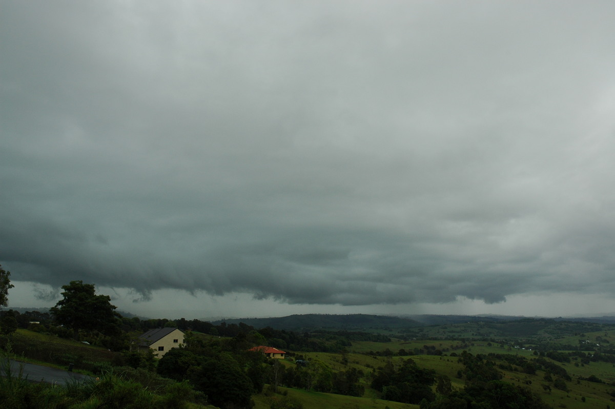 cumulonimbus thunderstorm_base : McLeans Ridges, NSW   21 October 2005