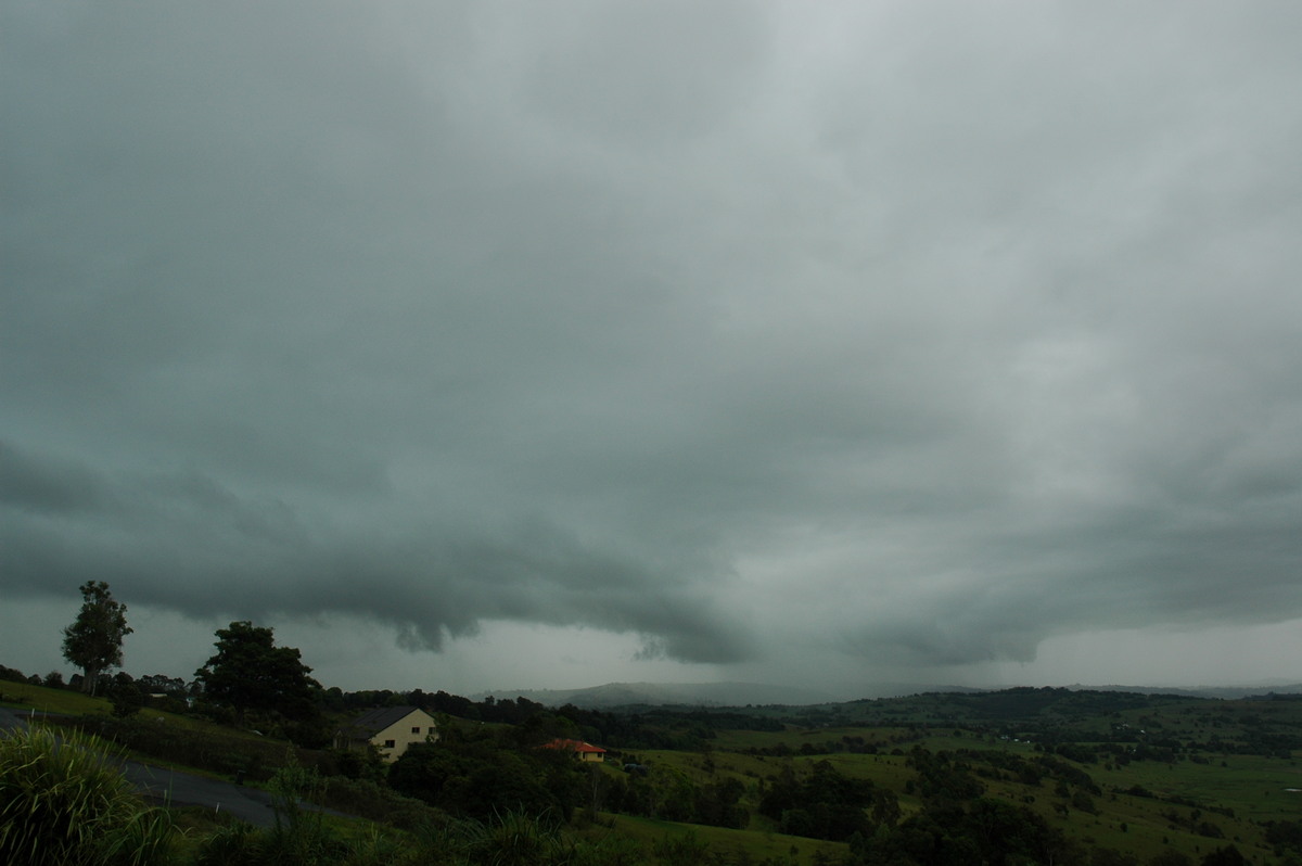 cumulonimbus thunderstorm_base : McLeans Ridges, NSW   21 October 2005