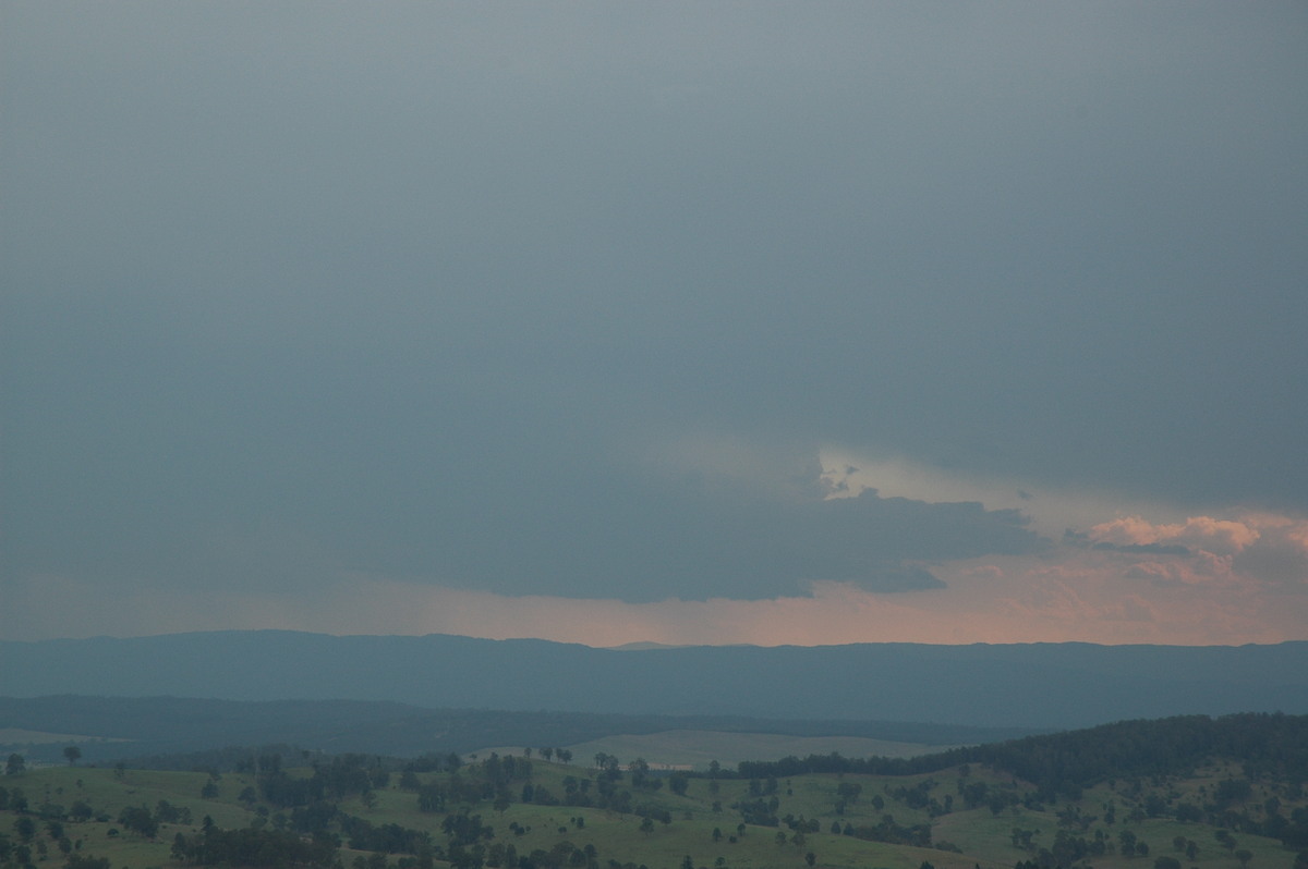 cumulonimbus thunderstorm_base : Mallanganee NSW   24 October 2005