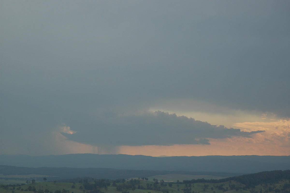 cumulonimbus thunderstorm_base : Mallanganee NSW   24 October 2005