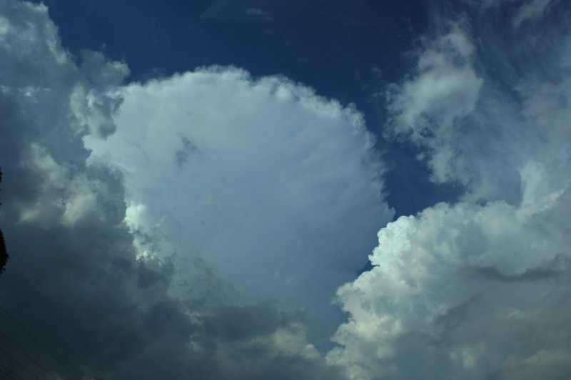 anvil thunderstorm_anvils : Penrith, NSW   31 October 2005