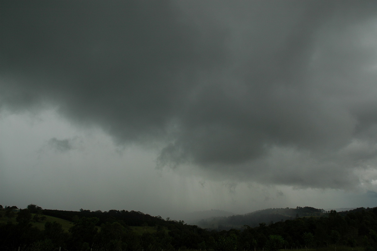 cumulonimbus thunderstorm_base : Tregeagle, NSW   23 November 2005