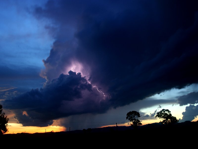 sunset sunset_pictures : Coonabarabran, NSW   25 November 2005