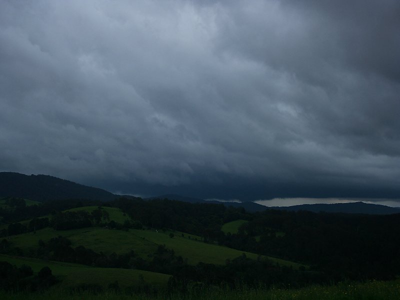 cumulonimbus thunderstorm_base : Dorrigo, NSW   27 November 2005