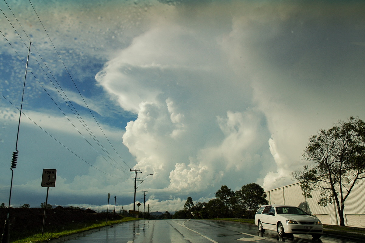 updraft thunderstorm_updrafts : Brisbane, QLD   27 November 2005