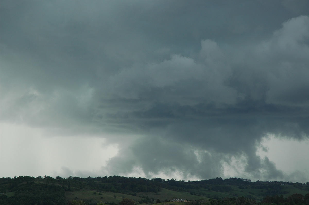 cumulonimbus thunderstorm_base : near Lismore, NSW   29 November 2005