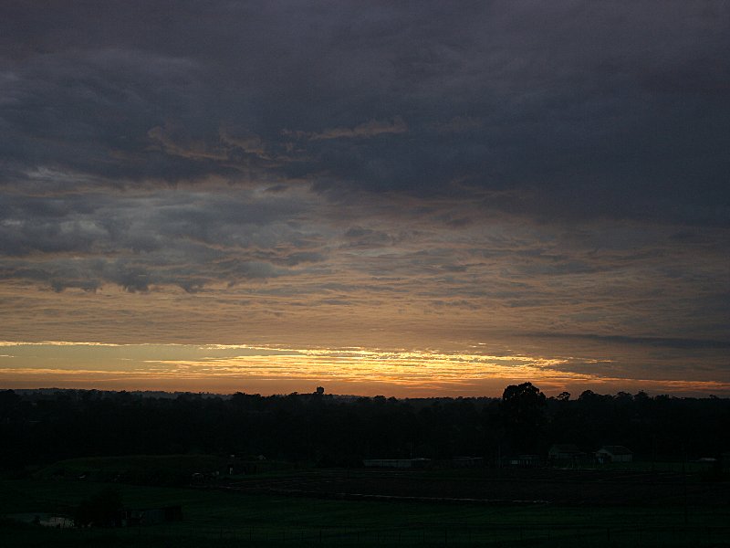 altocumulus altocumulus_cloud : Schofields, NSW   1 December 2005